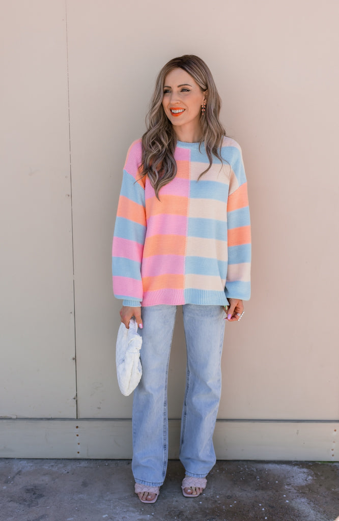 Kim | Colorful sweater