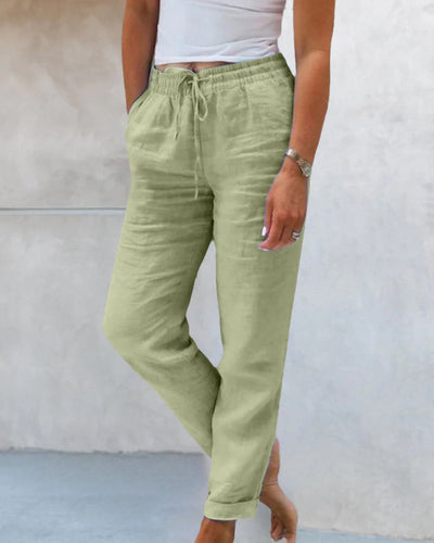 Kim - Casual Straight Trousers