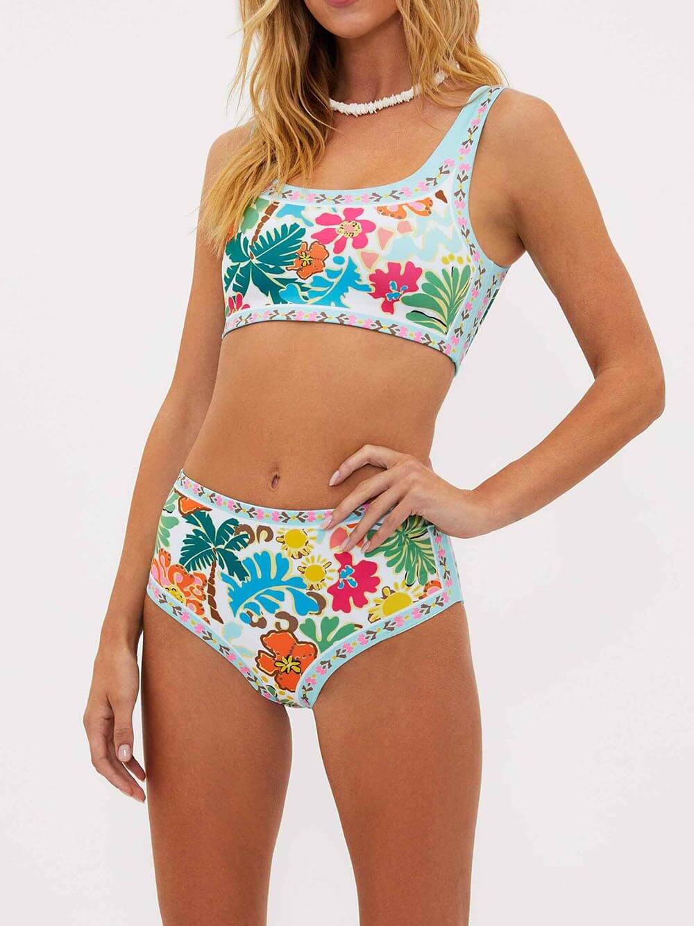 Emmie - Supportive Floral Stretch Bikini