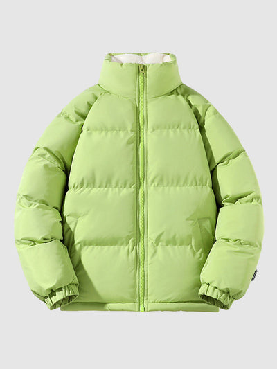 Anthony - Men's quilted puffa jacket with fleece lining