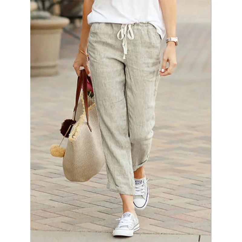 Boen™ Casual Cotton and Linen Pants