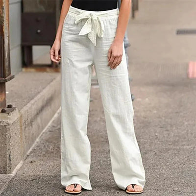 Caros™ Casual Cotton and Linen Long Pants