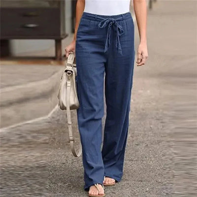 Caros™ Casual Cotton and Linen Long Pants