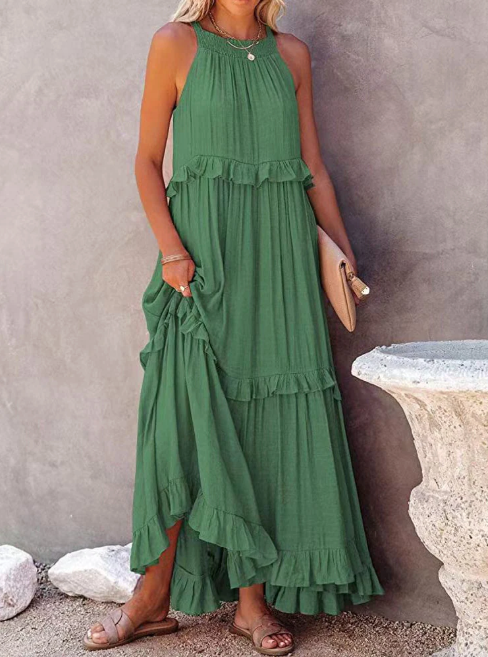 Louise - Stylish maxi dress for spring/summer