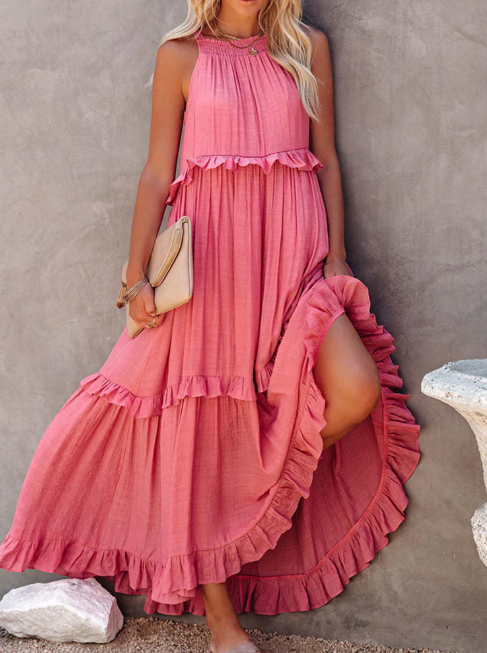 Louise - Stylish maxi dress for spring/summer