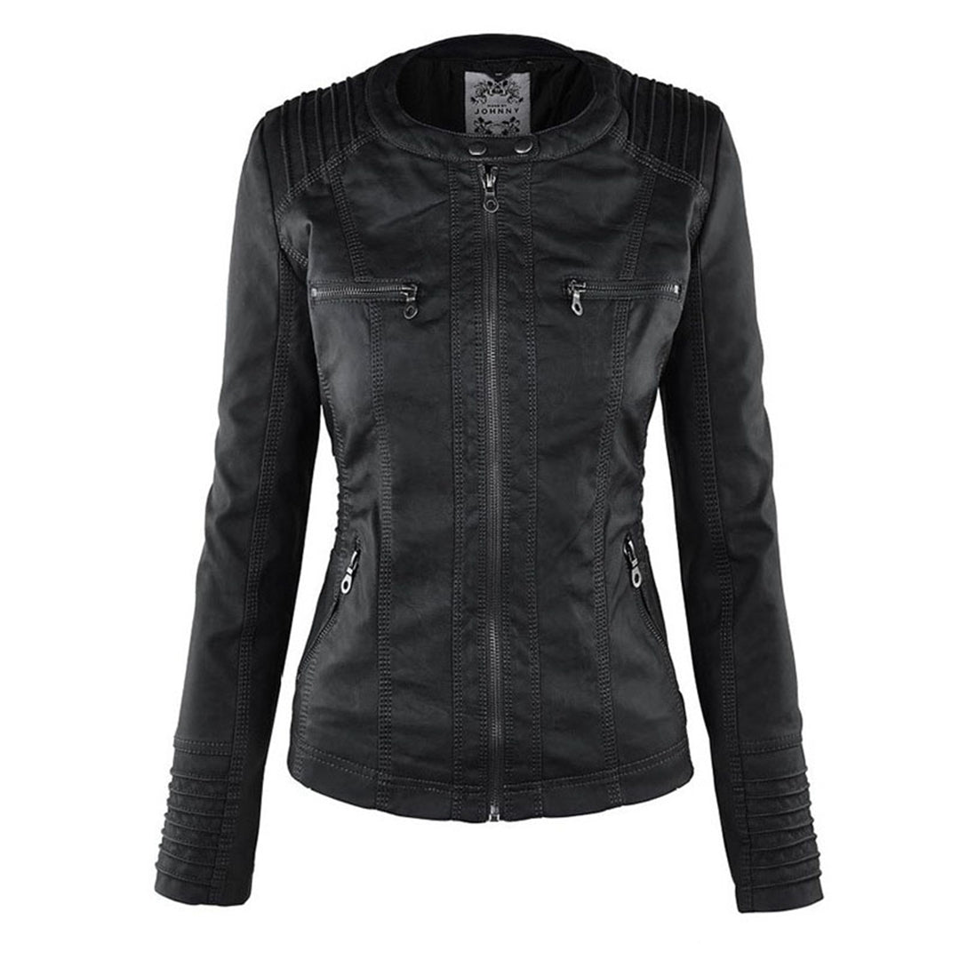 Nicole | Stylish Leather Jacket