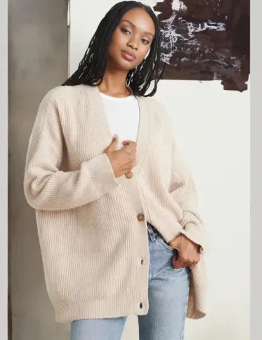 Monica - Stylish cashmere cardigan