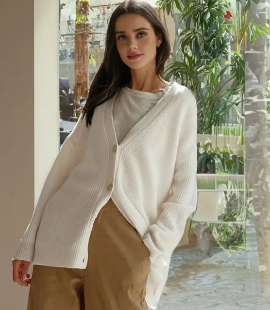 Monica - Stylish cashmere cardigan