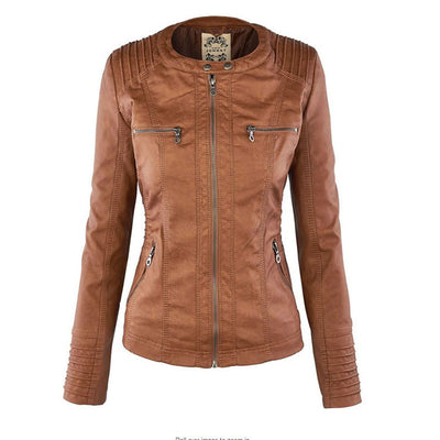 Nicole | Stylish Leather Jacket