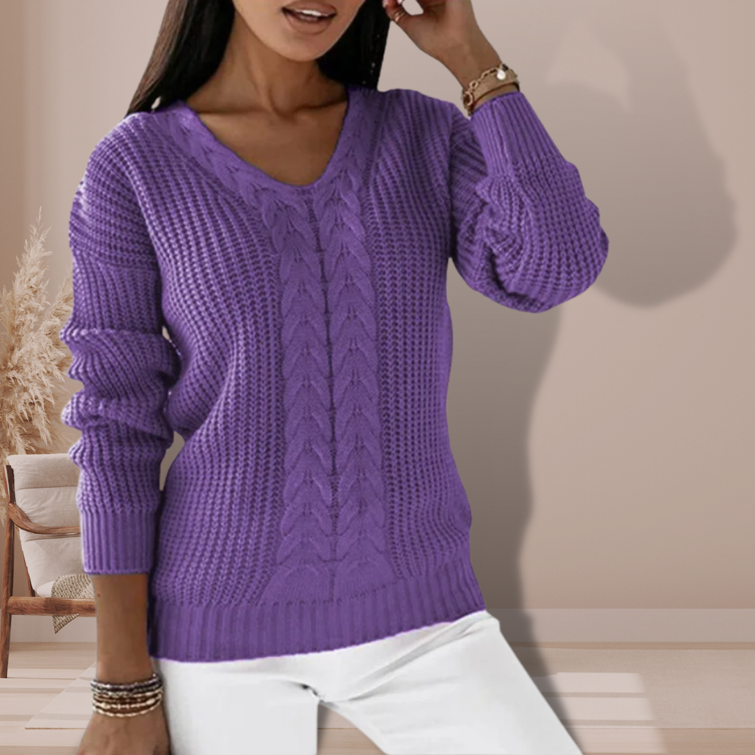 Elsie | Warm Knitted Sweater