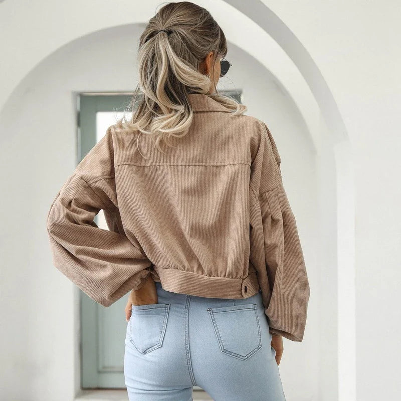 Lea | Corduroy Bomber