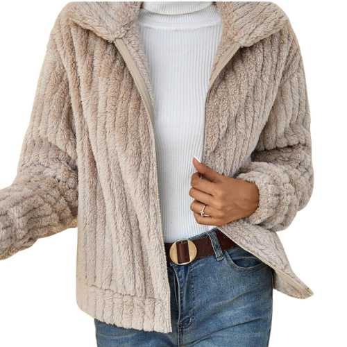Rae- Women's Cozy Fleece Jacket