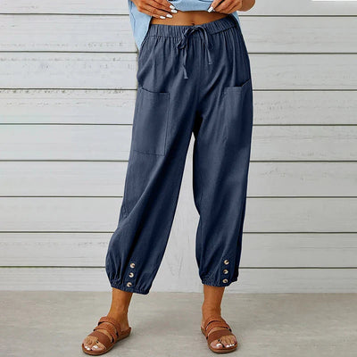 Effyn™ Casual Cotton and Linen Pants