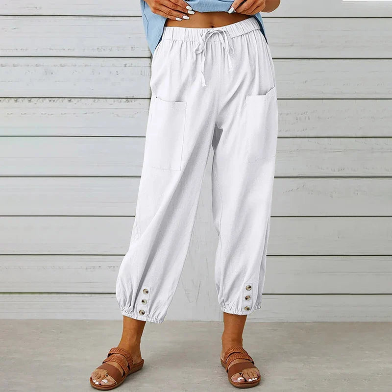 Effyn™ Casual Cotton and Linen Pants