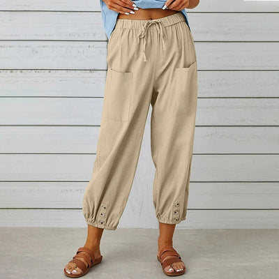 Effyn™ Casual Cotton and Linen Pants