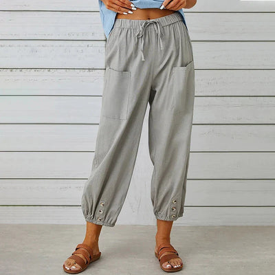 Effyn™ Casual Cotton and Linen Pants