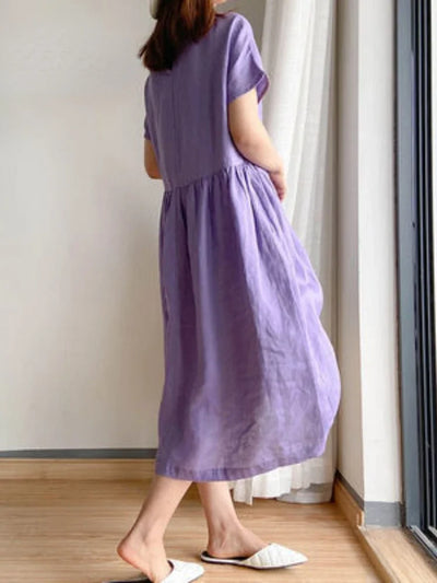 Lillian | Casual Short Sleeve Dress