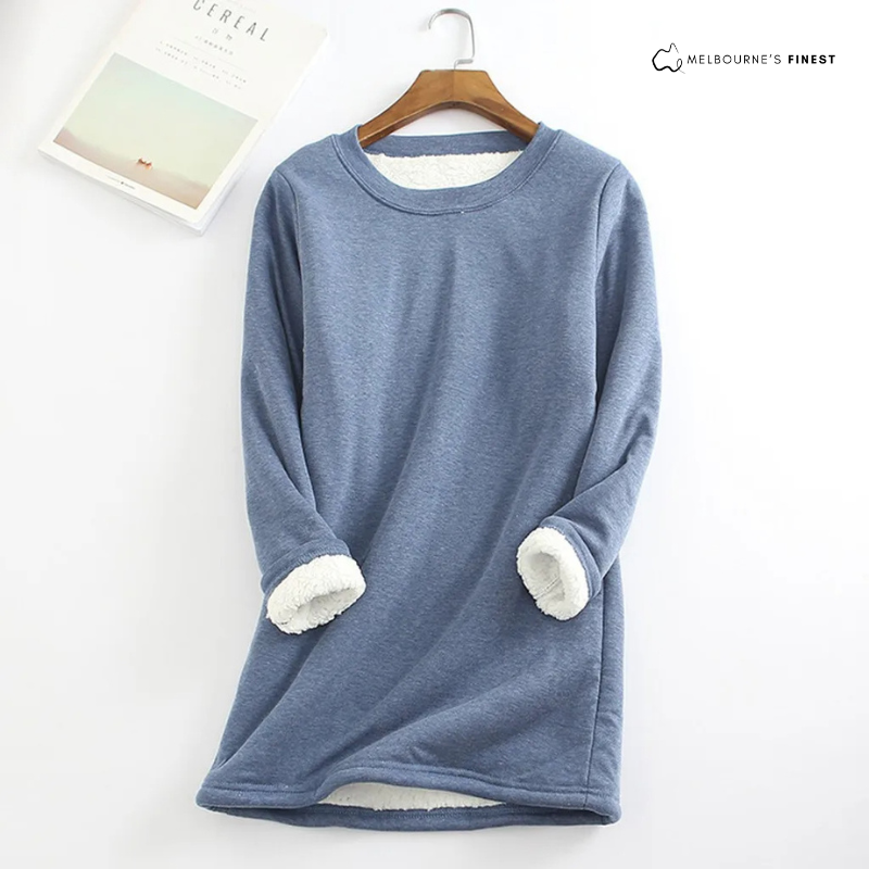 Brooklynn - Stylish Fleece Sweater