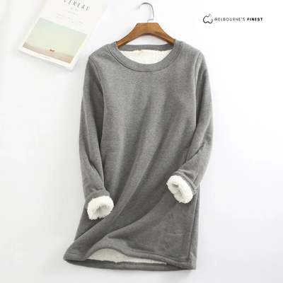 Brooklynn - Stylish Fleece Sweater