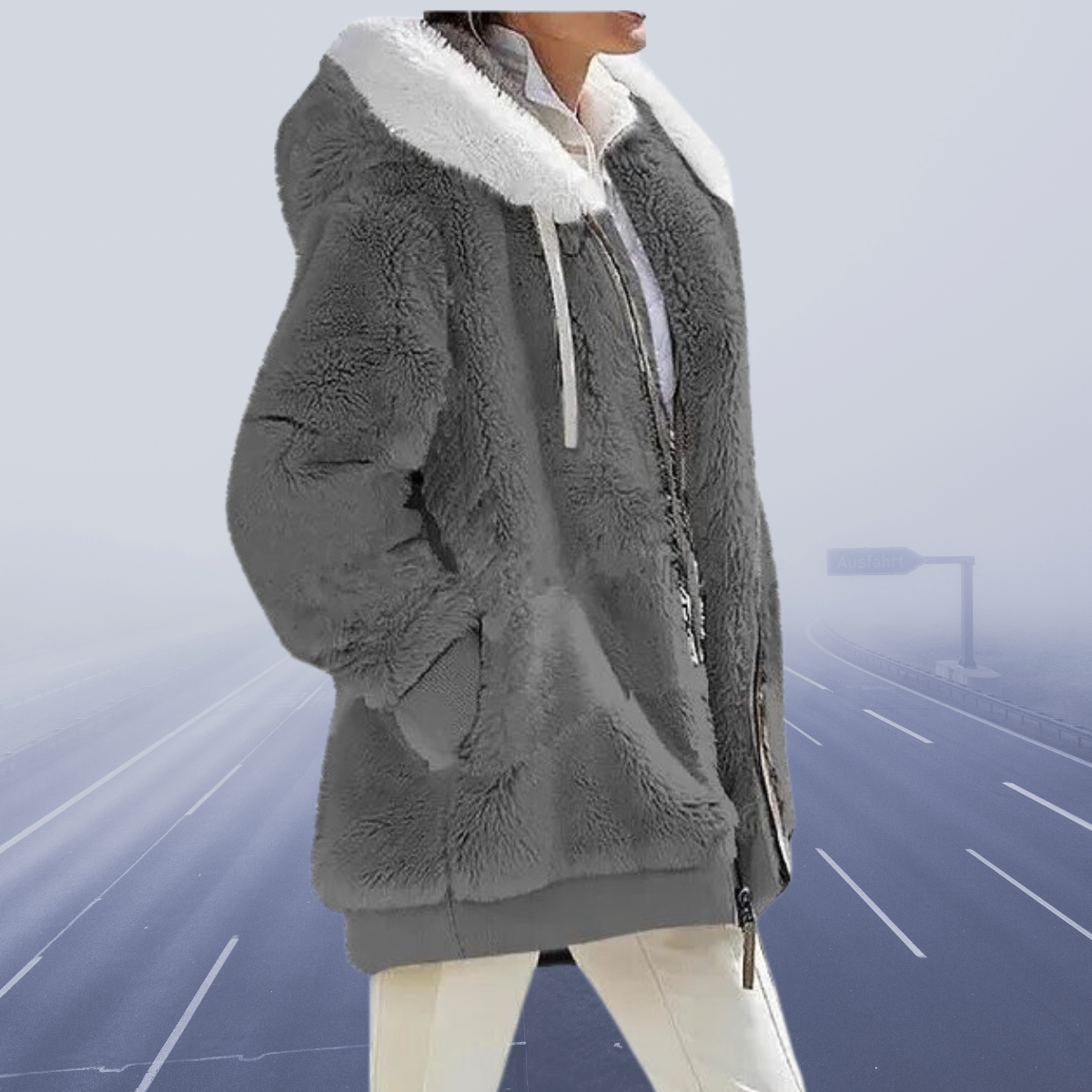 Calli - New everyday fleece hooded jacket