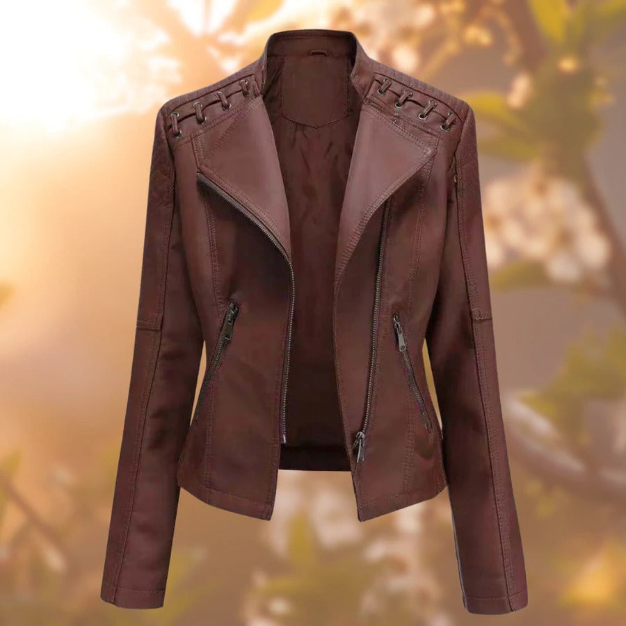 Sue - Women's stylish leather jacket