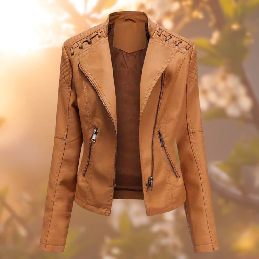 Sue - Women's stylish leather jacket