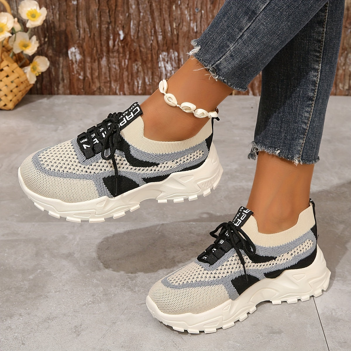 Mary - Mesh Sneakers