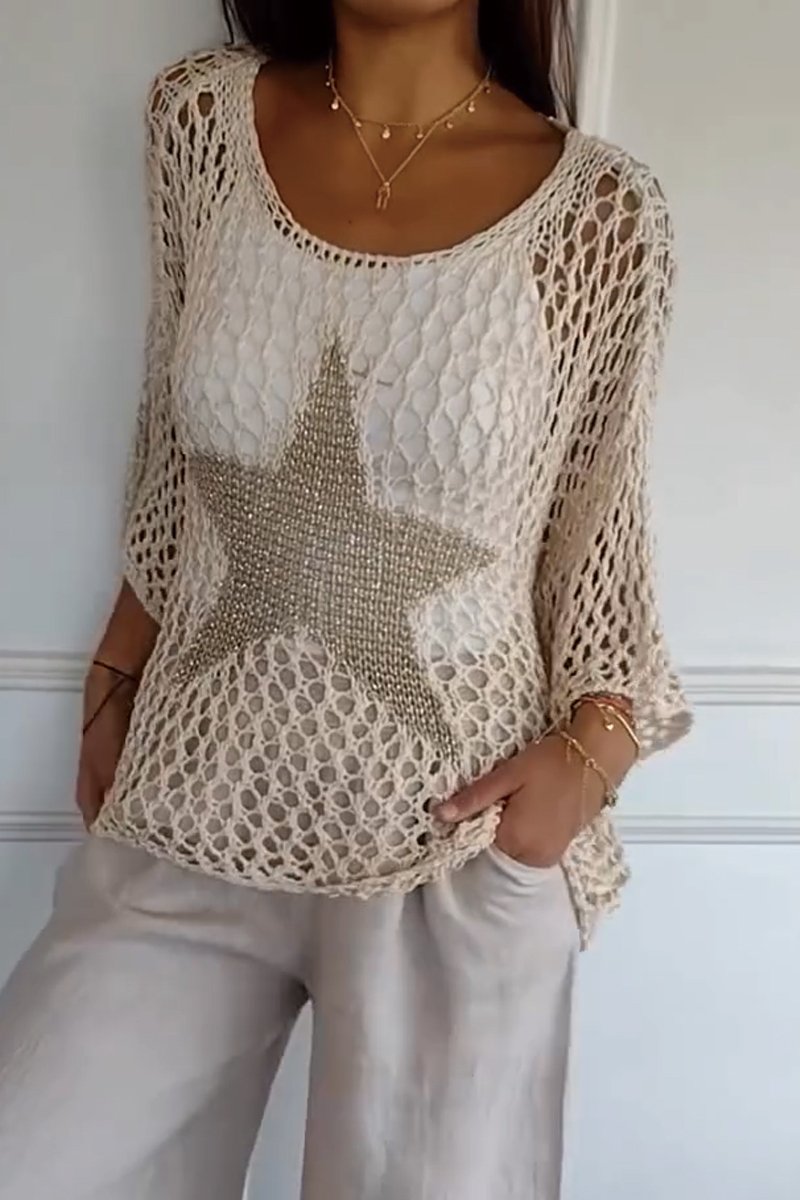 Lola StarGlow Sweater | Shine in Style and Comfort